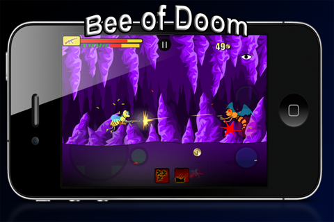 Bee of Doom Free screenshot 2