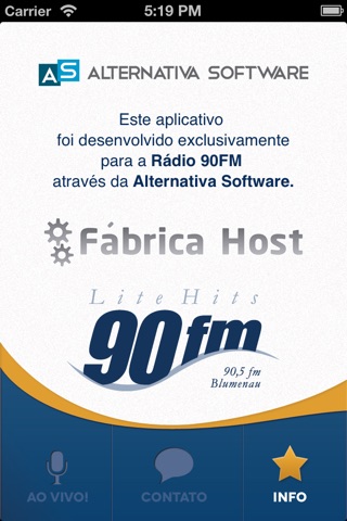 90 FM Blumenau screenshot 4