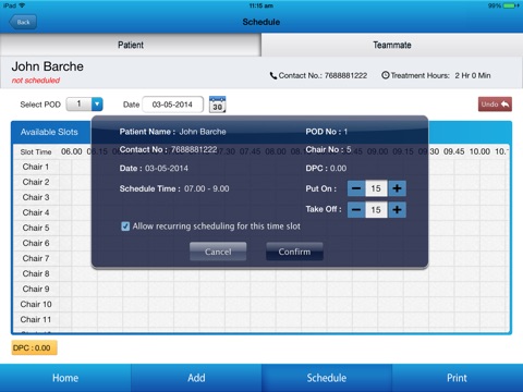 Patient Scheduling screenshot 3