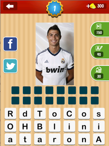 Football Quiz-Who's the Player? Guess Soccer Player,sport gameのおすすめ画像1