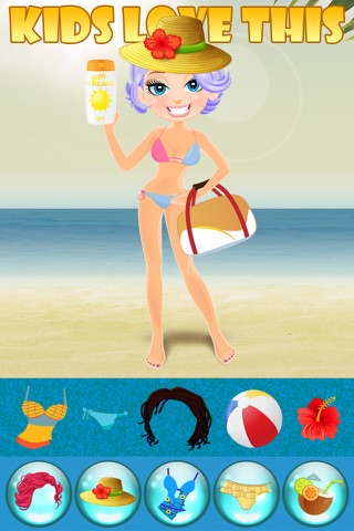 A Summer Beach Stars Paradise Sea Island Design and Maker Game screenshot 2