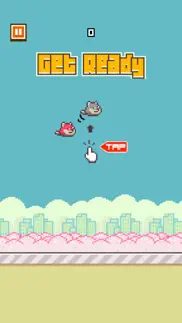 fox fox jump with flappy tail: flying tiny wings like bird for addicting survival games iphone screenshot 1