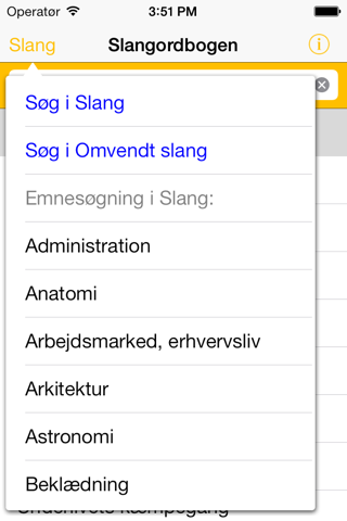 Slangordbogen screenshot 4