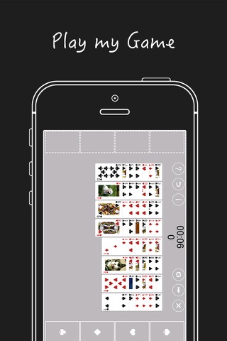 PokerCam (create decks, design cards, play game: FreeCell)のおすすめ画像3