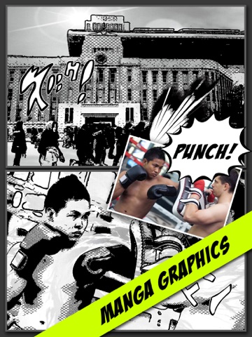 Manga Comics Camera for iPad screenshot 2