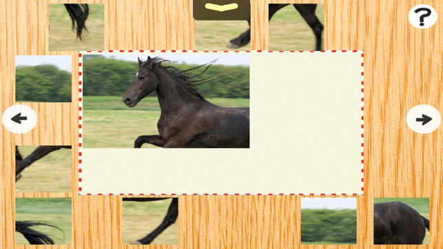 Animated Animal Puzzle With Ponies and Running Horses For Ki(圖2)-速報App