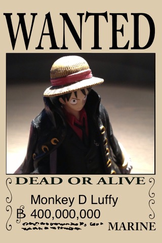 OP Poster Maker - An One Piece style pirate wanted poster makerのおすすめ画像1