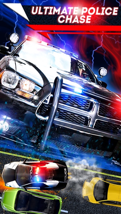 2D Fast Police Car Chase Game - Free Real Speed Driving Racing Games