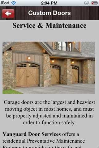 Vanguard Door Services screenshot 4