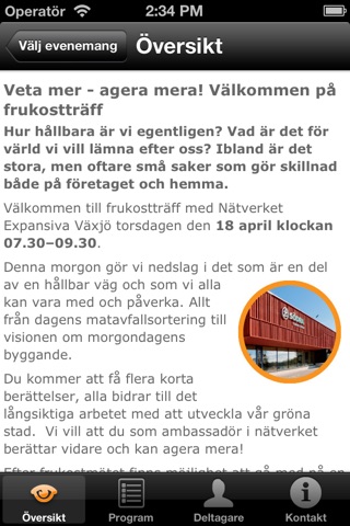 Nätverket Expansiva Växjö screenshot 2