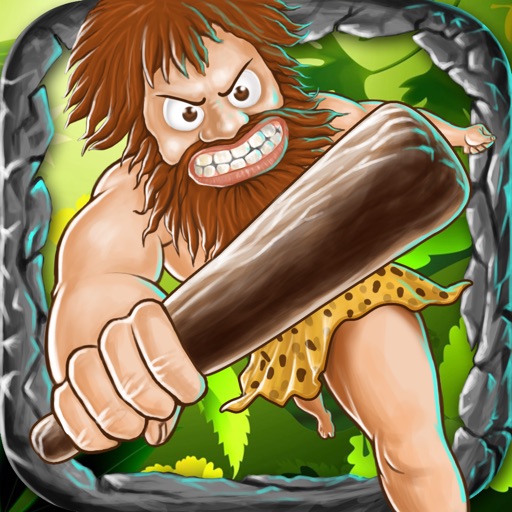 Caveman Run - An adventurous quest for Survival through an unfamiliar world HD Free Icon