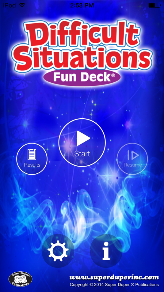#1. Difficult Situations Fun Deck (iOS) Podle: Super Duper Publications