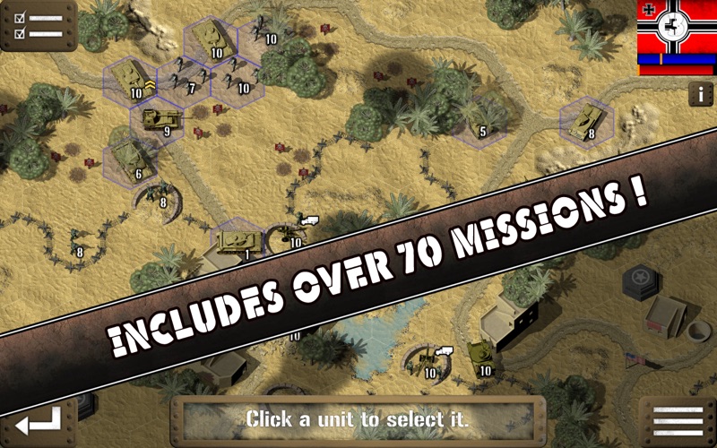 Screenshot #1 pour Tank Battle: North Africa
