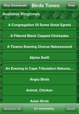 200+ Birds Ringtones - Best Sounds and Tones screenshot 2