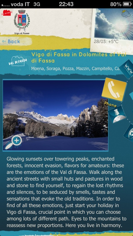 Val di Fassa App - Trekking and Mountain Bike in Dolomites of Vigo di Fassa, Canazei and Moena