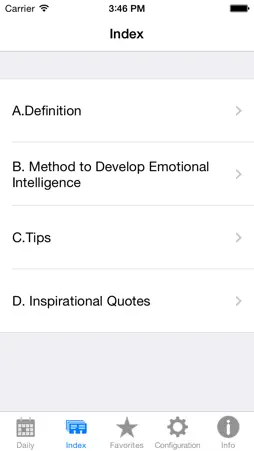 Emotional Intelligence. Quotes and Method screenshot 1