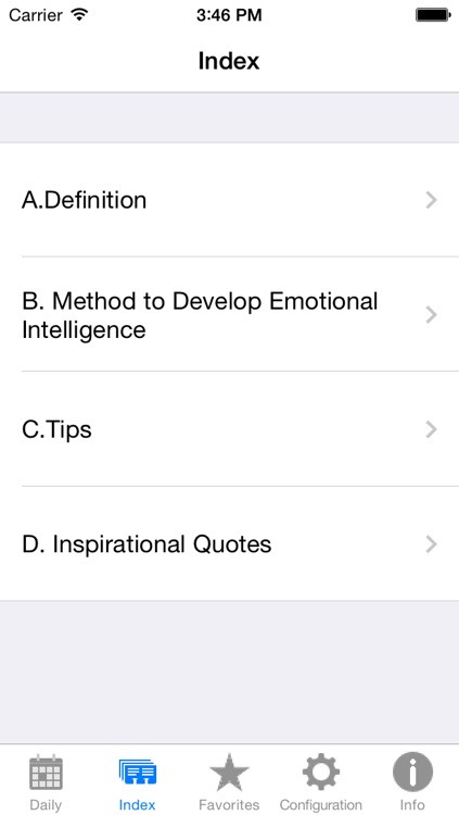 Emotional Intelligence. Quotes and Method