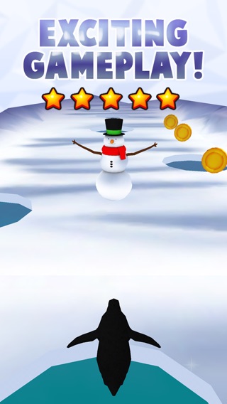 無料でクールなゲームでガールズボーイズ＆ティーンズのための楽しいペンギンフローズンアイスレースゲームのおすすめ画像1