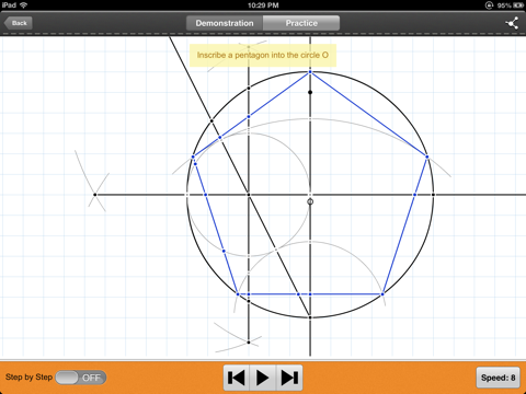 Screenshot #4 pour Geometry: Constructions Tutor (Lite)