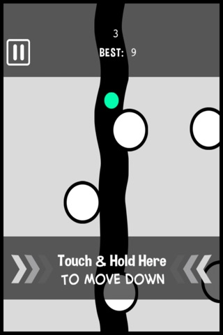 Avoid the Dot Circles - fun mini game snake puzzle screenshot 2