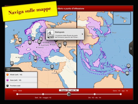 TIMEMAPS World War 2 – Interactive History Maps, Battles and Key Characters screenshot 2
