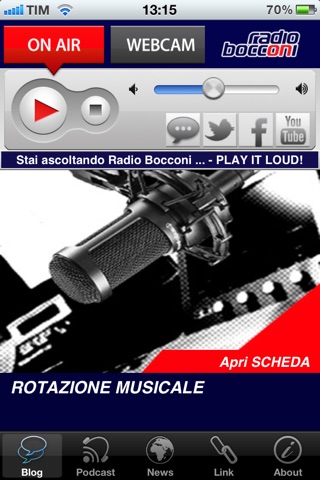 Radio Bocconi screenshot 2