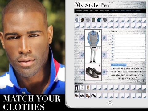 My Style Pro (For Men) - Be your own fashion designer! screenshot 2