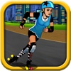 A Roller Derby Candy Dash PRO - Downhill Racing Game