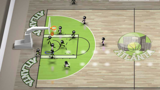 Screenshot #3 pour Stickman Basketball Blitz