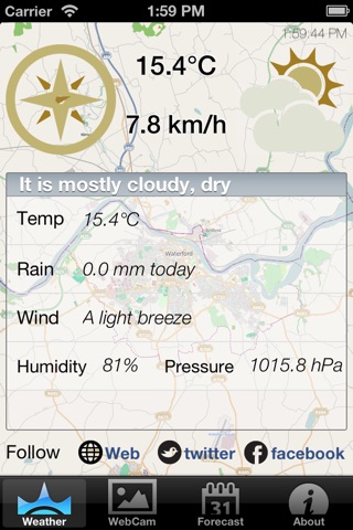 Waterford City Weather screenshot 2