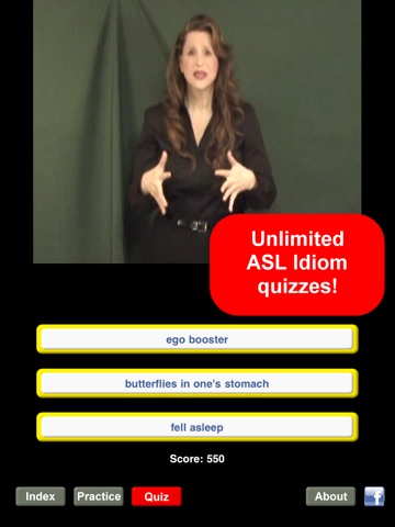 Sign Language Idioms, Vol. 1-2 for iPad! screenshot 3