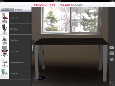 Haworth Visualize My Space for iPad screenshot 2