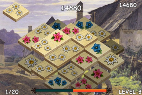 Mahjong: Alpine story HD screenshot 3