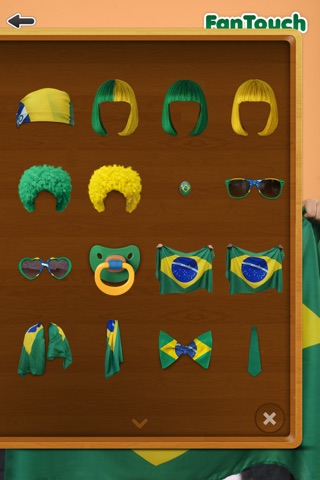 FanTouch Brasil -  Support the Brazilian Team screenshot 3