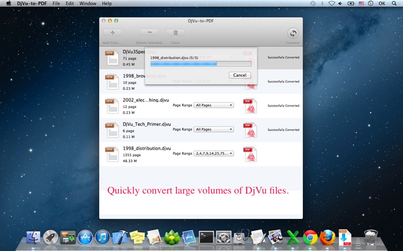 Screenshot #3 pour DjVu-to-PDF