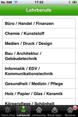 Berufs Safari App screenshot 3