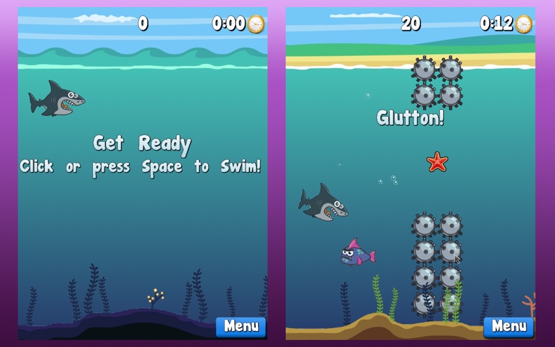 splashy sharky iphone screenshot 1