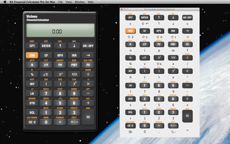 BA Pro Financial Calculator Screenshot