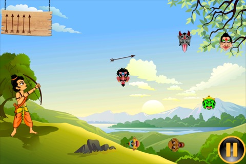 The Little Indian Archer Free - Bow and Arrow Archery game screenshot 3