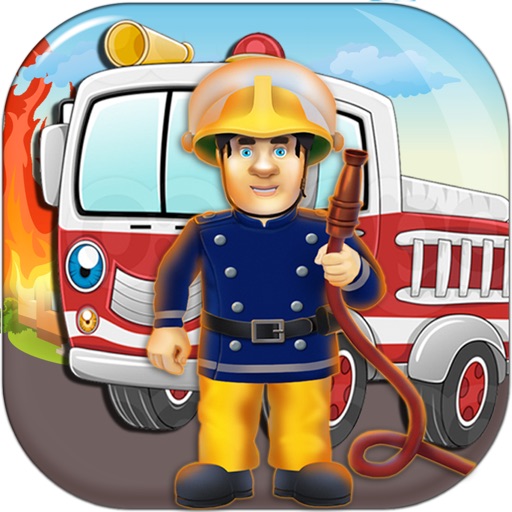 Fireman - Fire and Rescue Puzzle Game Icon
