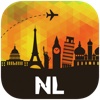 Netherlands offline map & guide Hotel, weather, trips: Amsterdam,Rotterdam,Maastricht,Hoom