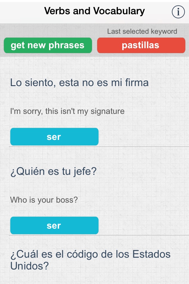 The Spanish Bee - Learn Spanish Grammar and Practice screenshot 2