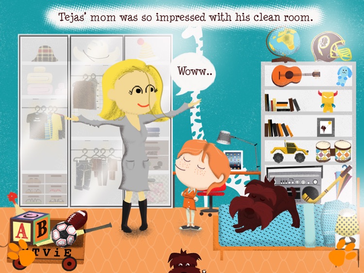 Azawhistle Kids Everything Has a Home: Tejas & Lollipop's Great Clean Up! screenshot-4