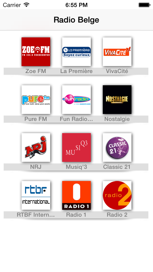 Mes Radios Belgique : Toutes les radios Belges dans la même app ! Vive la radio ;) - 2.0 - (iOS)