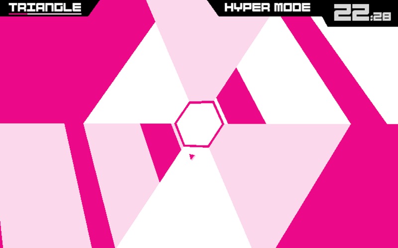 Screenshot #1 pour Super Hexagon