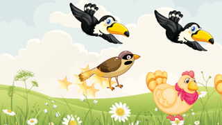 Screenshot #2 pour Les oiseaux qui volent, jeux pour les tout petits et les enfants: découvrir les espèces d'oiseaux ! jeu éducatif - GRATUIT