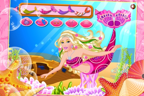 Mermaid Dressup&Makeup screenshot 3