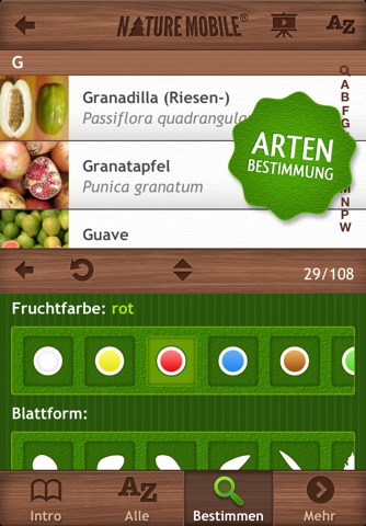 Exotic Fruits and Vegetables - NATURE MOBILE screenshot 3