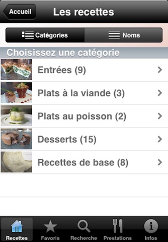 Alex Gourmet: Recettes Françaises screenshot 2