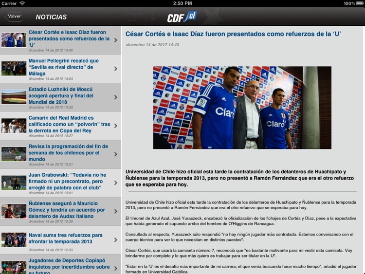 CDF Chile para iPad screenshot-3